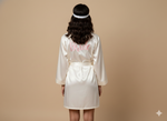Load image into Gallery viewer, White Personalise Robe + Eyemask  | Prepaid Orders Only
