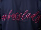 Boss Lady Pj Set (BLUE) | Prepaid Orders Only