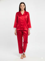 The One Where She Gets Married Satin Pj Set  | Prepaid Orders Only