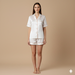 Load image into Gallery viewer, The One Where S.H.E Gets Married Satin Shorts Set  | Prepaid Orders Only
