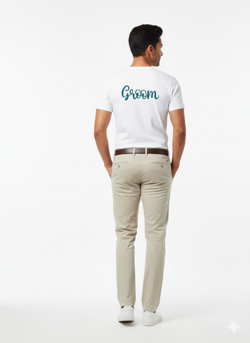 White Groom T-shirt