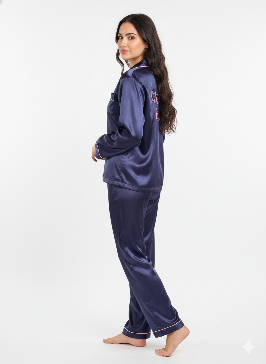 Sister of the Bride Satin Pj Set  | Prepaid Orders Only