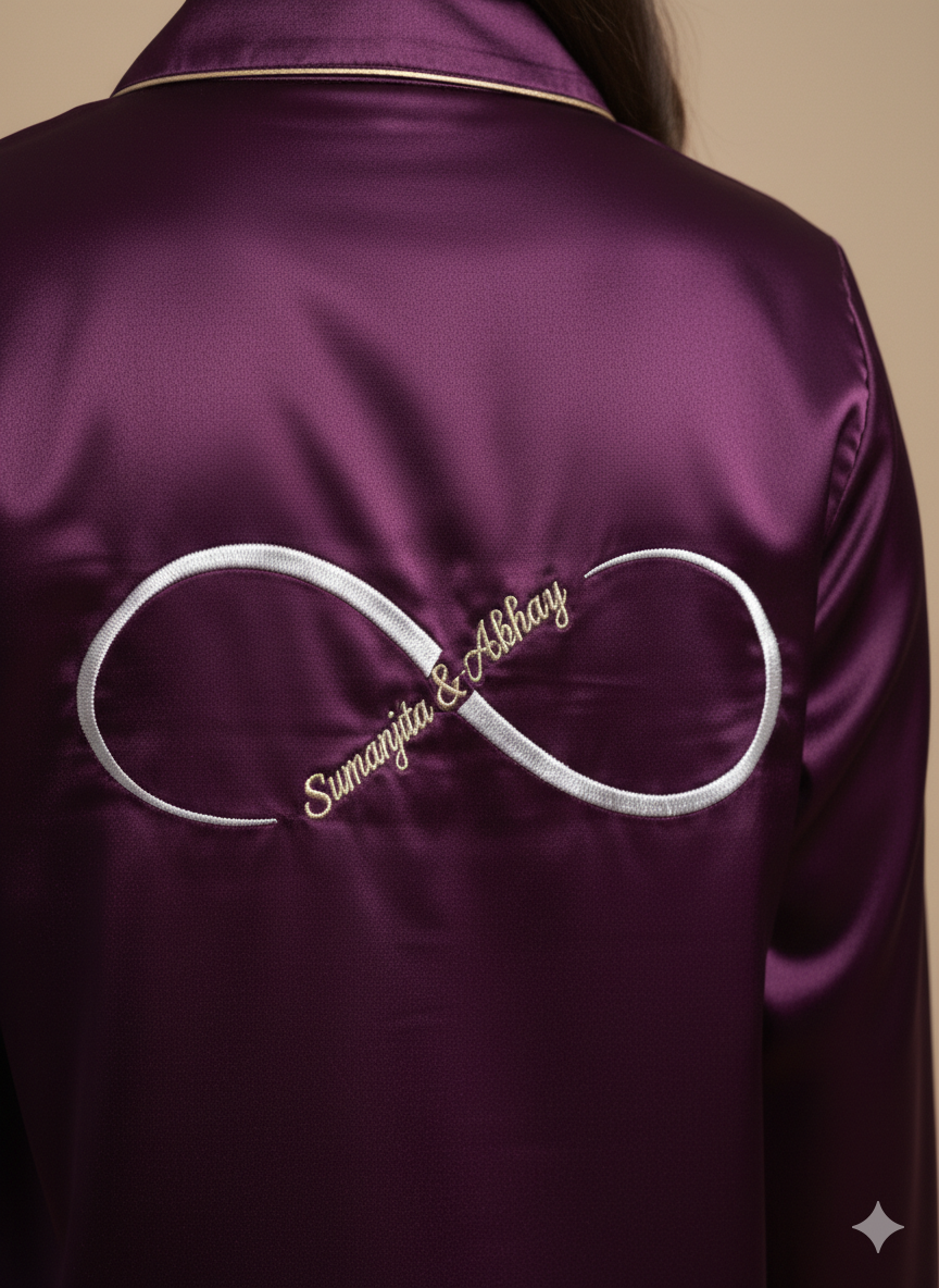 Infinity Love  Personalised  Couple Set  | Prepaid Orders Only