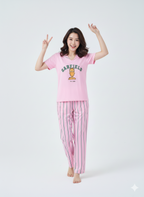 Pink Garfield Comfy Tee + Pj Set