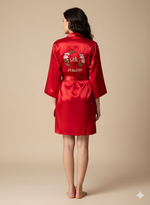 Load image into Gallery viewer, Red Personalise Robe  | Prepaid Orders Only
