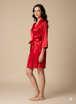 Load image into Gallery viewer, Red Personalise Robe  | Prepaid Orders Only
