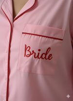 Load image into Gallery viewer, Baby Pink Feather Cotton Pj Set  | Prepaid Orders Only
