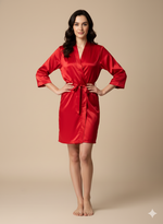 Load image into Gallery viewer, Red Personalise Robe  | Prepaid Orders Only
