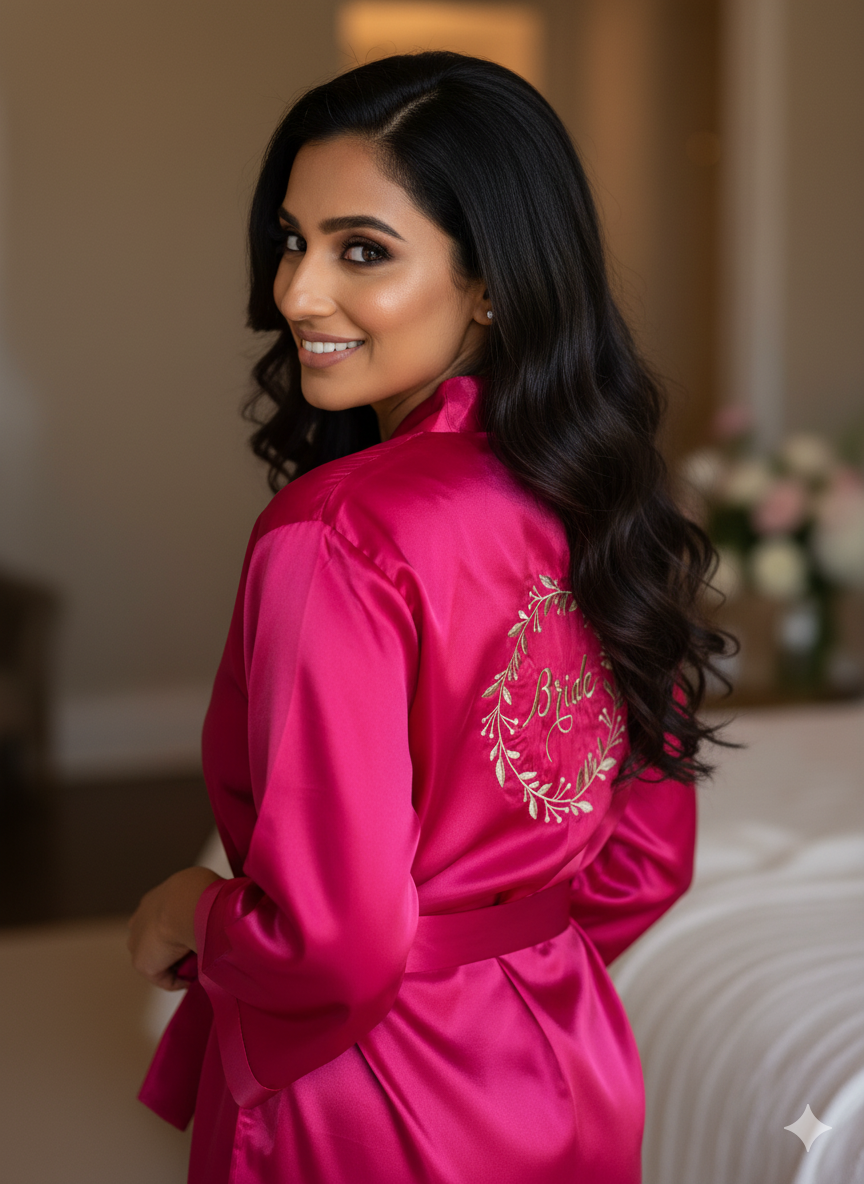 Bride's Robe+ Pj  | Prepaid Orders Only