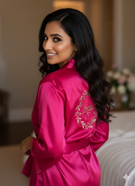 Load image into Gallery viewer, Bride&#39;s Robe+ Pj  | Prepaid Orders Only
