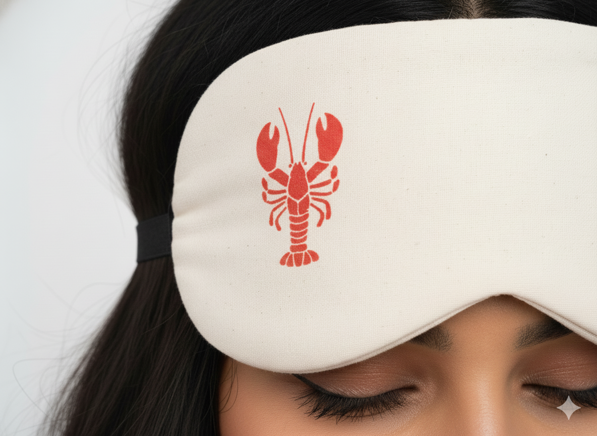 Lobster Bliss Eyemask