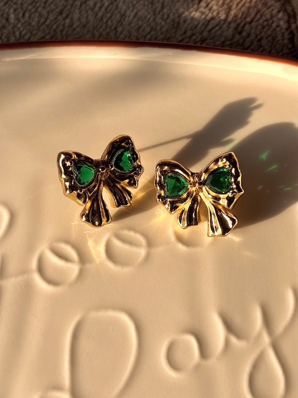 Emerald dreams Earrings - Comfy Nights