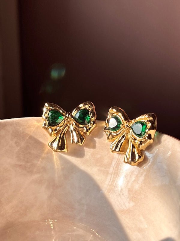 Emerald dreams Earrings - Comfy Nights