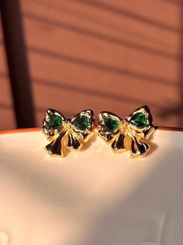 Emerald dreams Earrings - Comfy Nights
