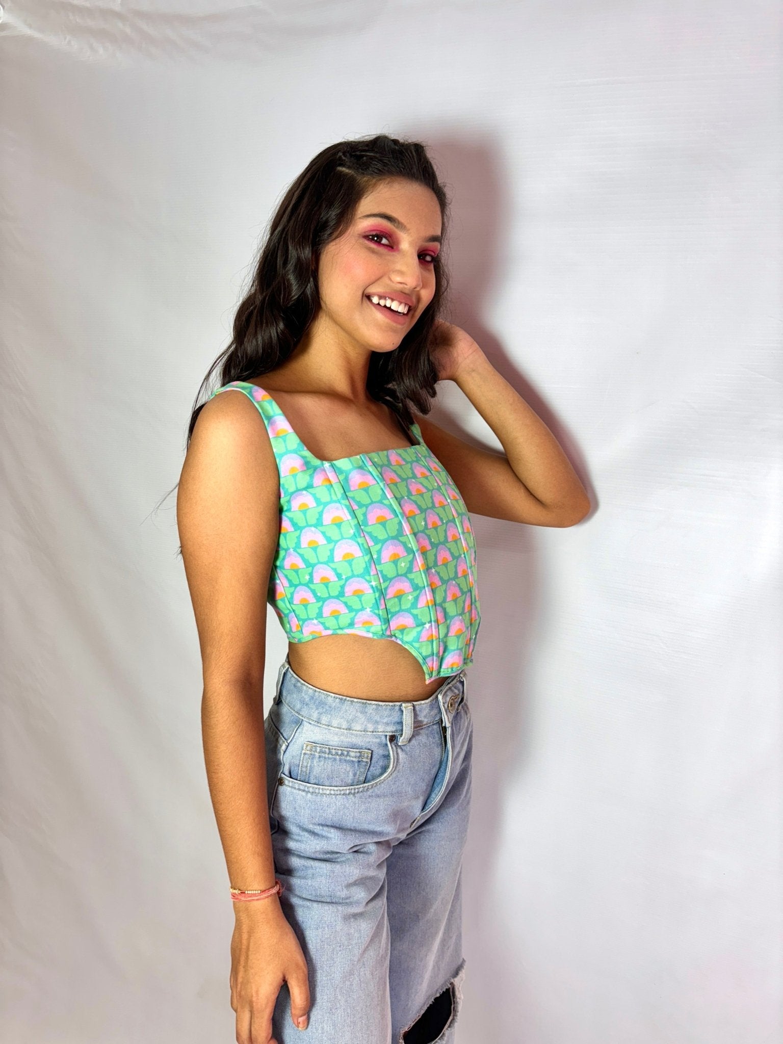Flowers Bucket | Corset | Sizzling Collection - Comfy Nights
