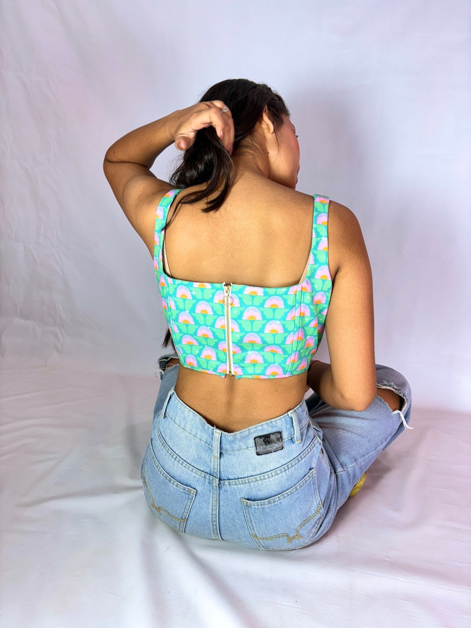 Flowers Bucket | Corset | Sizzling Collection - Comfy Nights