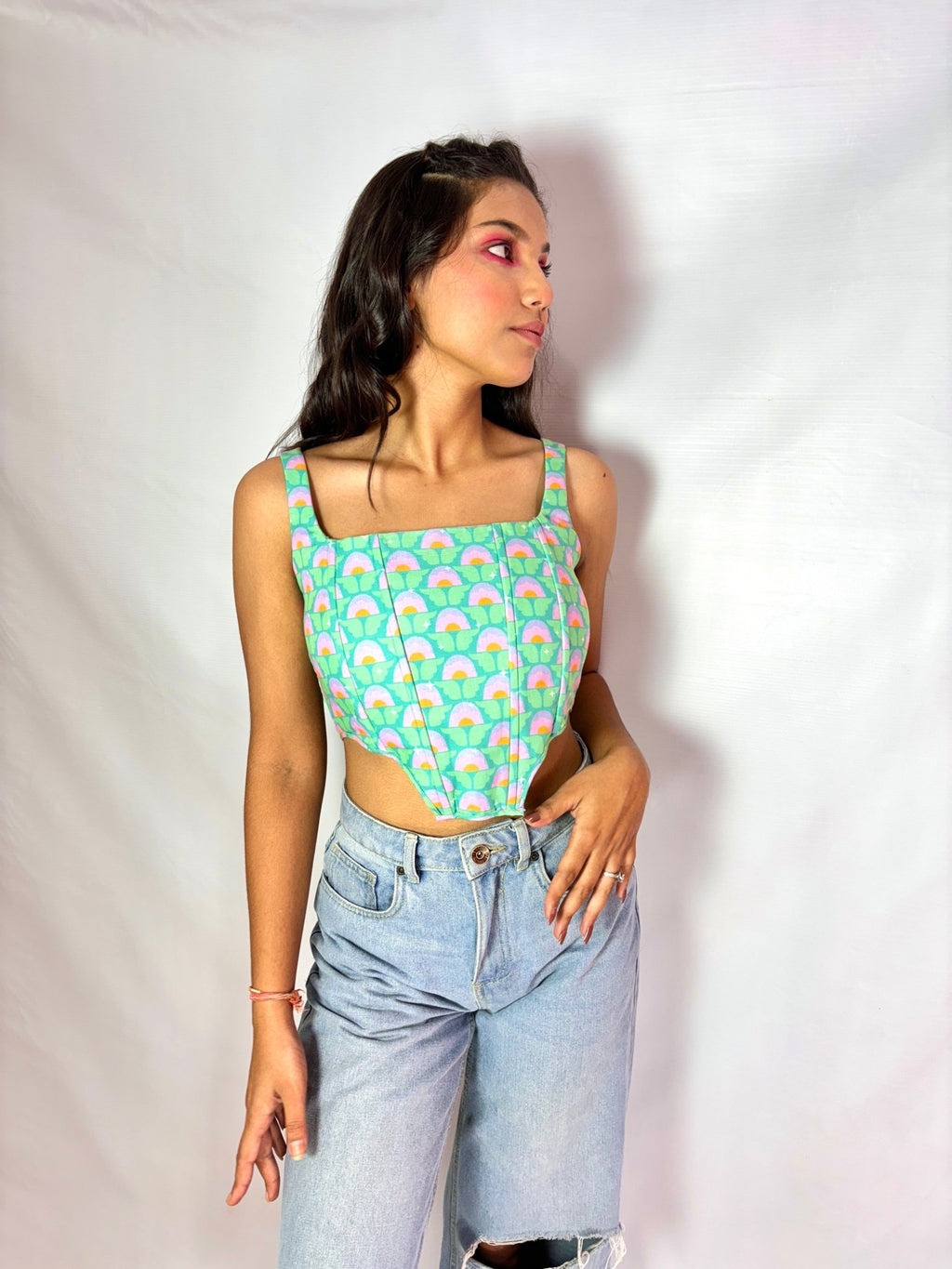 Flowers Bucket | Corset | Sizzling Collection - Comfy Nights