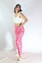 Frills & Lilac Vibe Co-Ord Set - Comfy Nights