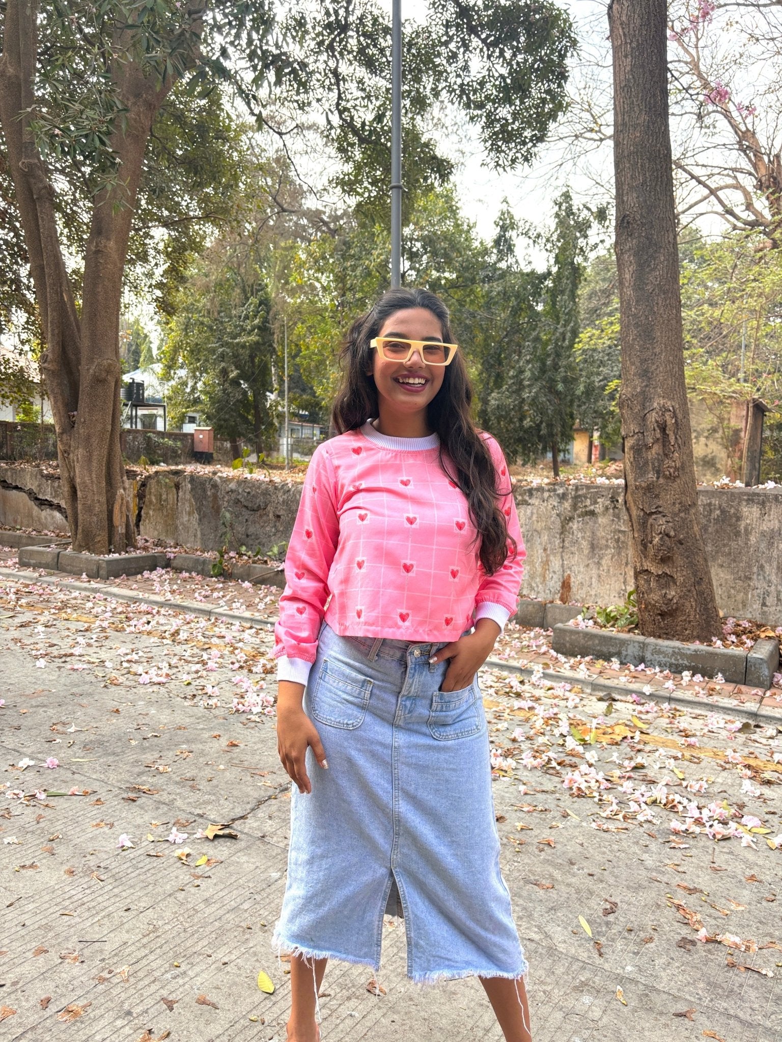 Heart Sticks Sweatshirt - Comfy Nights