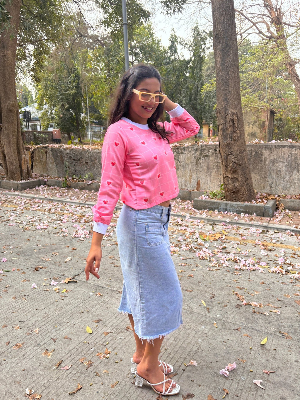 Heart Sticks Sweatshirt - Comfy Nights