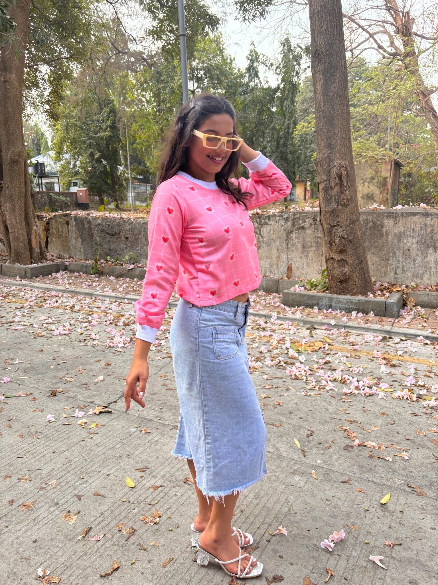 Heart Sticks Sweatshirt - Comfy Nights
