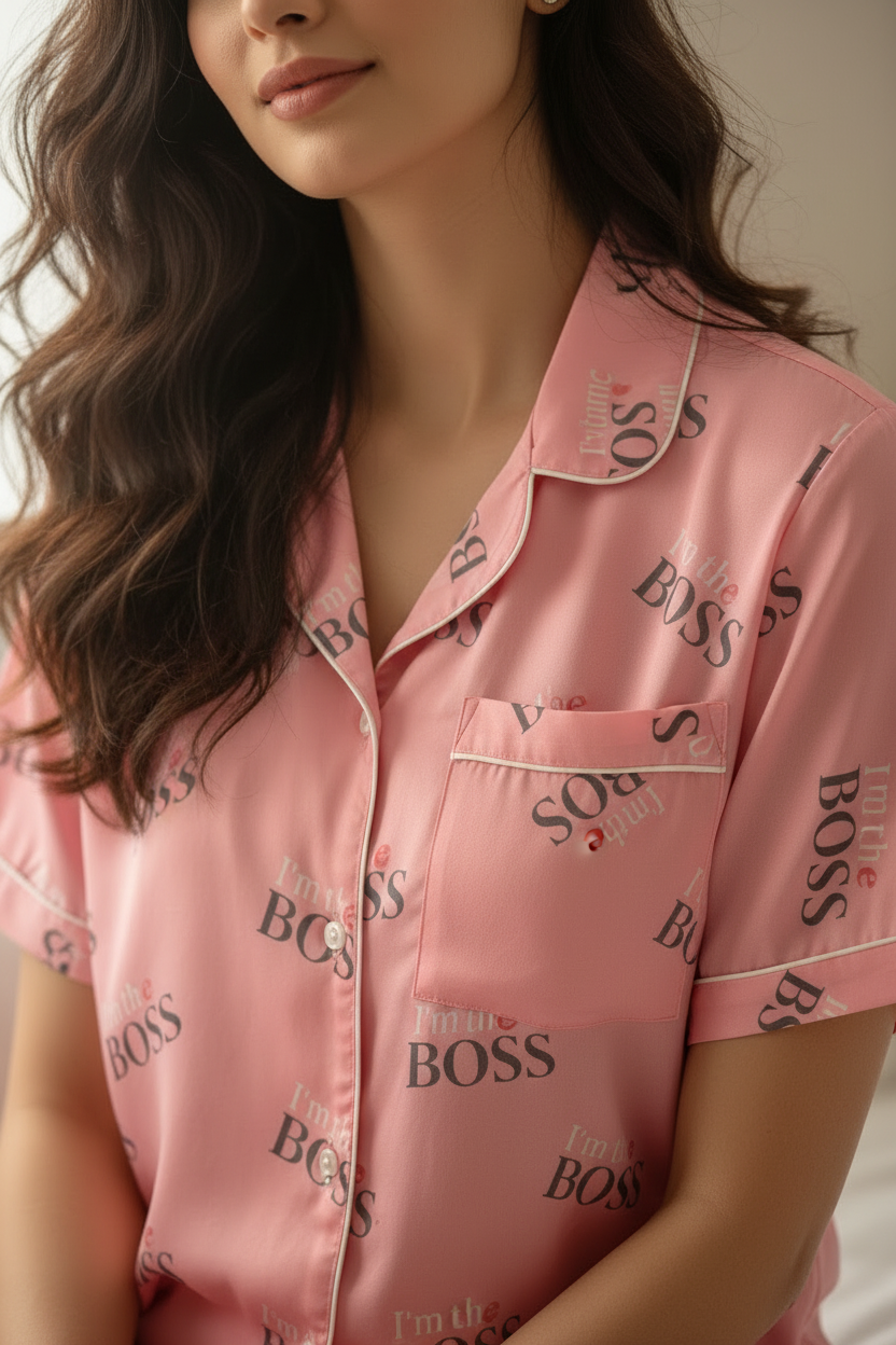 The Boss Shorts Set