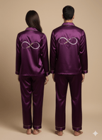 Infinity Love Personalised Couple Set | Prepaid Orders Only - Comfy Nights