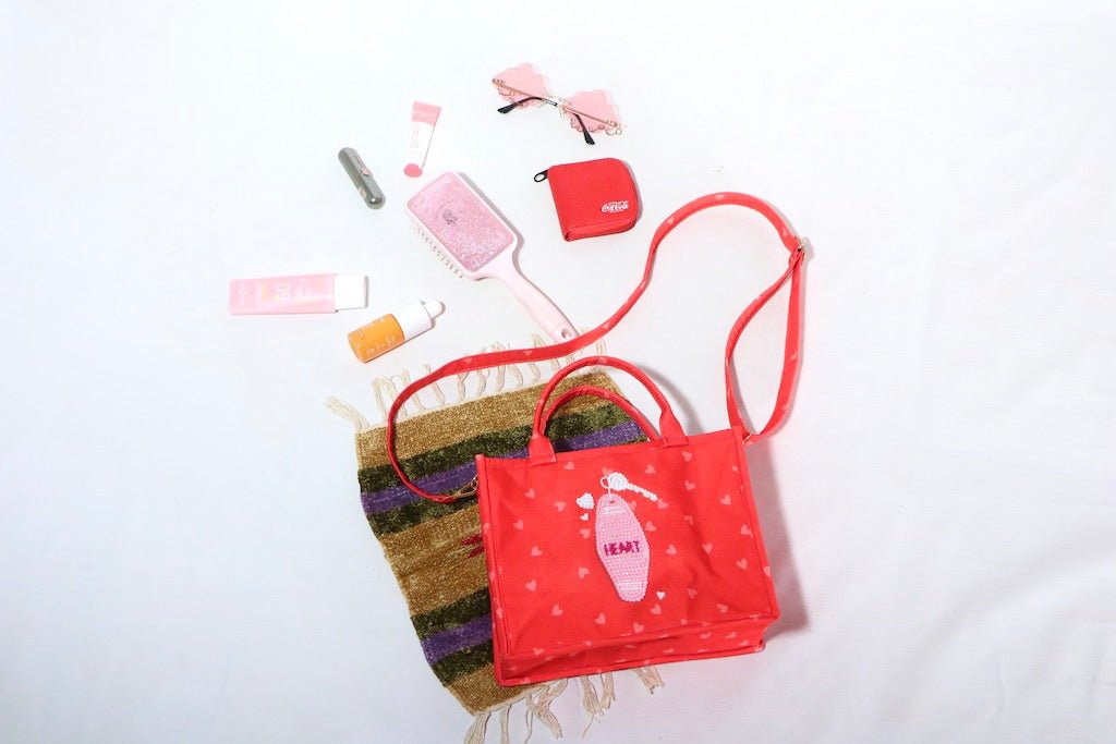 Keys to Heart Mini Hand Bag - Comfy Nights