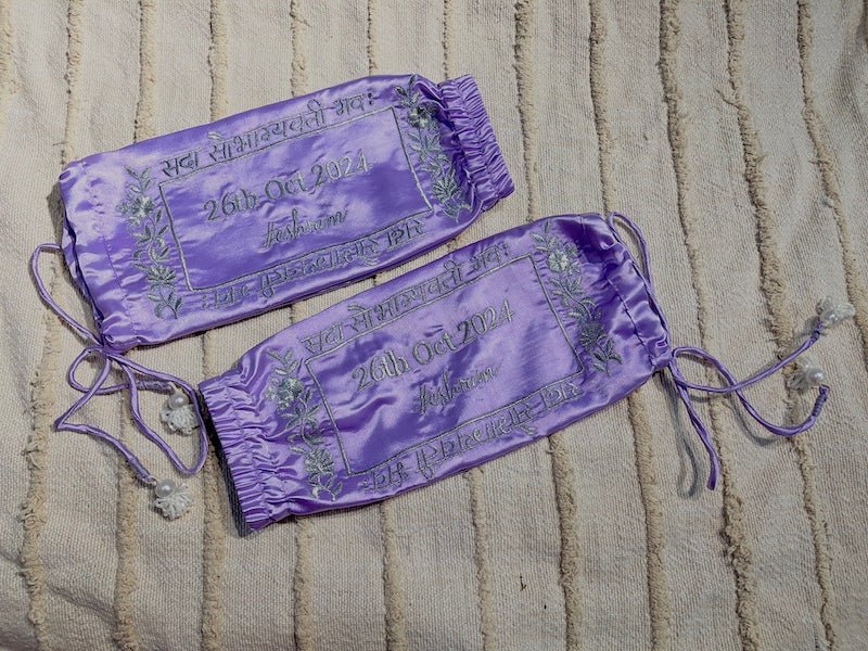 Lilac Chooda Cover | Prepaid Orders Only - Comfy Nights