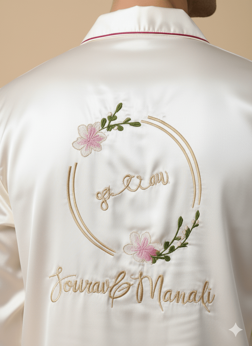 Logo Personalised Couple Set | Prepaid Orders Only - Comfy Nights