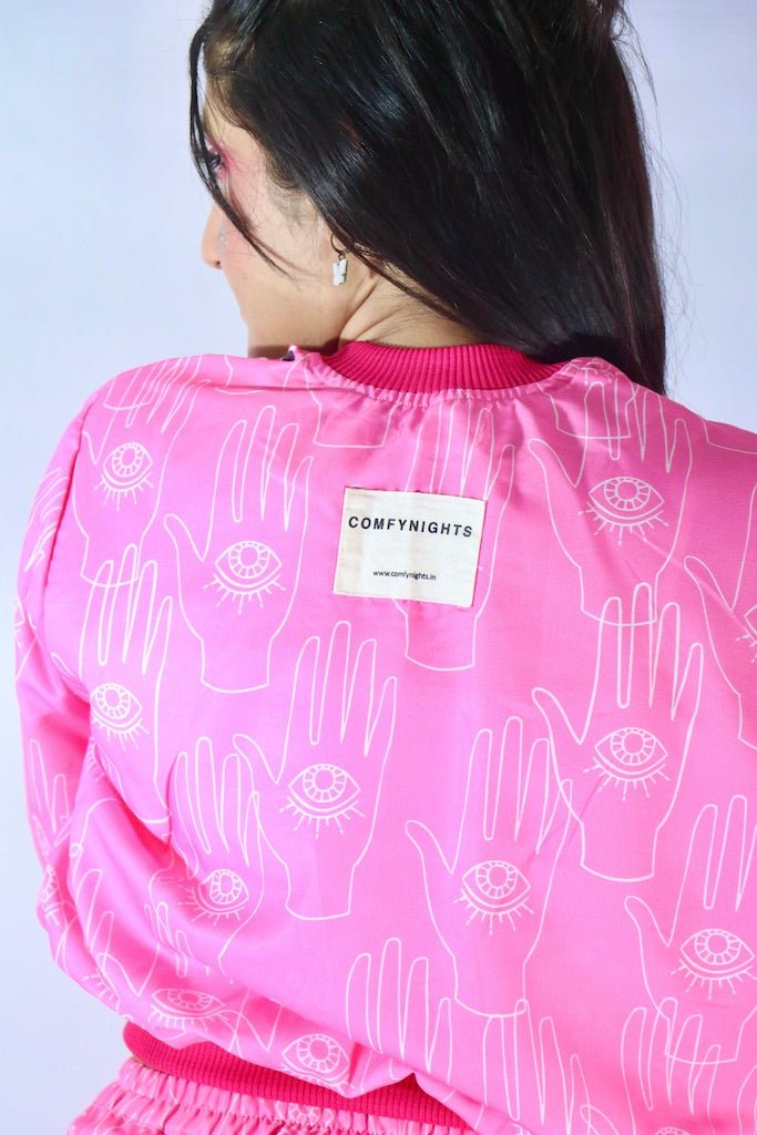 Love Nazar Bomber Jacket + Jogger - Comfy Nights