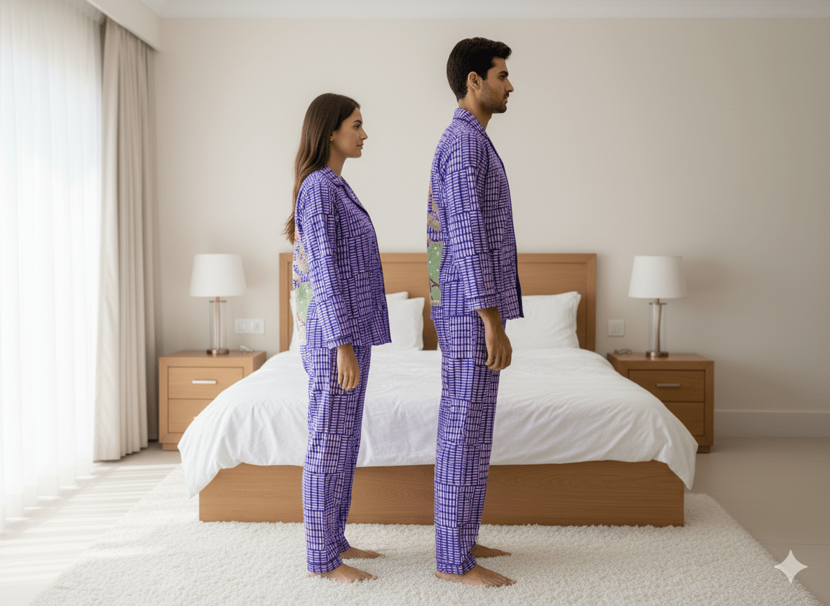 Made for Each Other Couple Pj Set - Comfy Nights