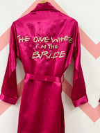 Magenta Couple Personalised Robes | Prepaid Orders Only - Comfy Nights