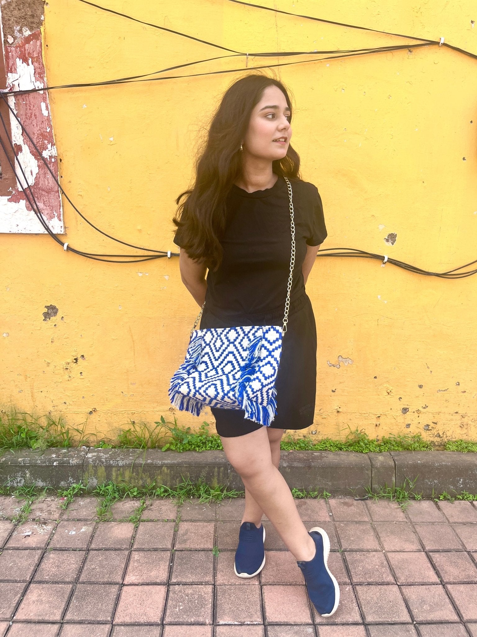 Midnight Blues Sling Bag - Comfy Nights