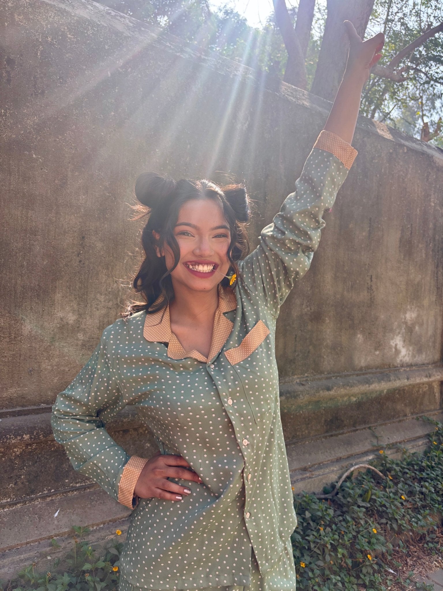 Olive Dots Sleepwear - Comfy Nights