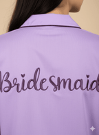 Peronalised Bridesmaid Cotton Pj Set | Prepaid Orders Only - Comfy Nights