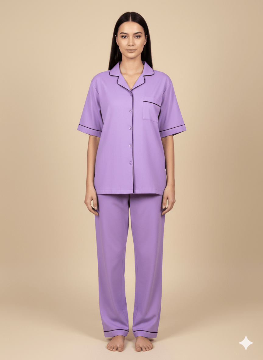 Peronalised Bridesmaid Cotton Pj Set | Prepaid Orders Only - Comfy Nights