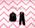 Personalised Black Satin Pj Set | Prepaid Orders Only - Comfy Nights