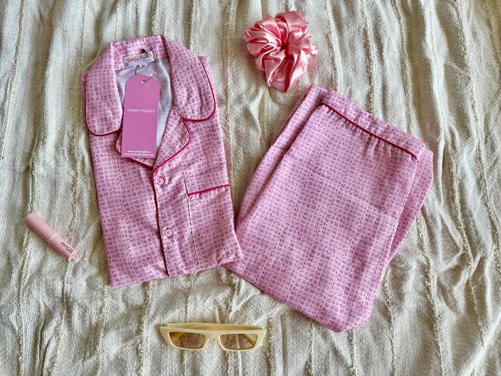 Pink Pj Set | Limited Stock - Comfy Nights