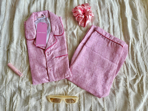 Pink Pj Set | Limited Stock - Comfy Nights