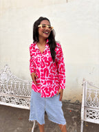 Pink Pop Shirt - Comfy Nights