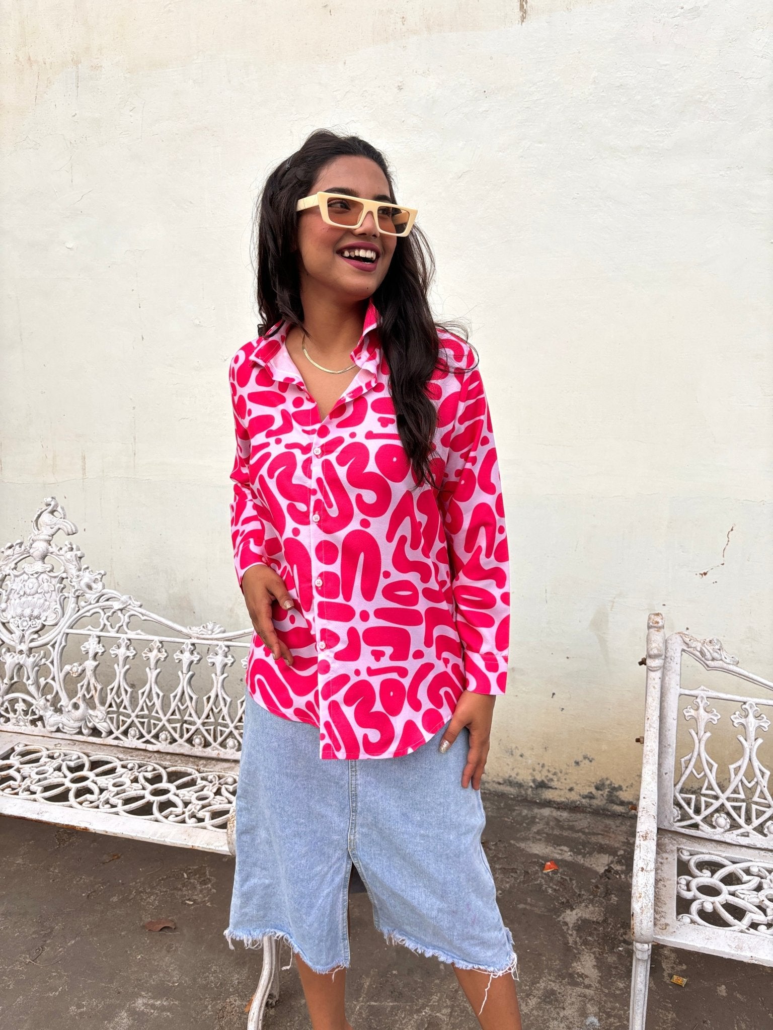 Pink Pop Shirt - Comfy Nights
