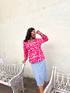 Pink Pop Shirt - Comfy Nights