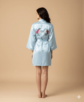 Powder Blue Personalise Robe | Prepaid Orders Only - Comfy Nights