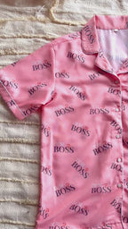 The Boss Shorts Set