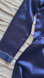 Blue Initial Personalise Pocket Pj Set  | Prepaid Orders Only
