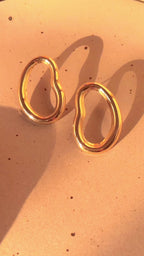 Sunset curve Earrings