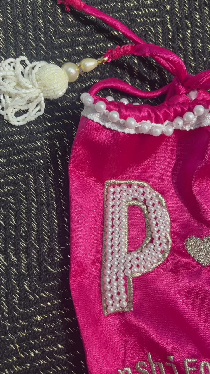 Handworked Pink Chooda Cover   | Prepaid Orders Only
