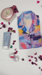 Lilac Art Pj Set