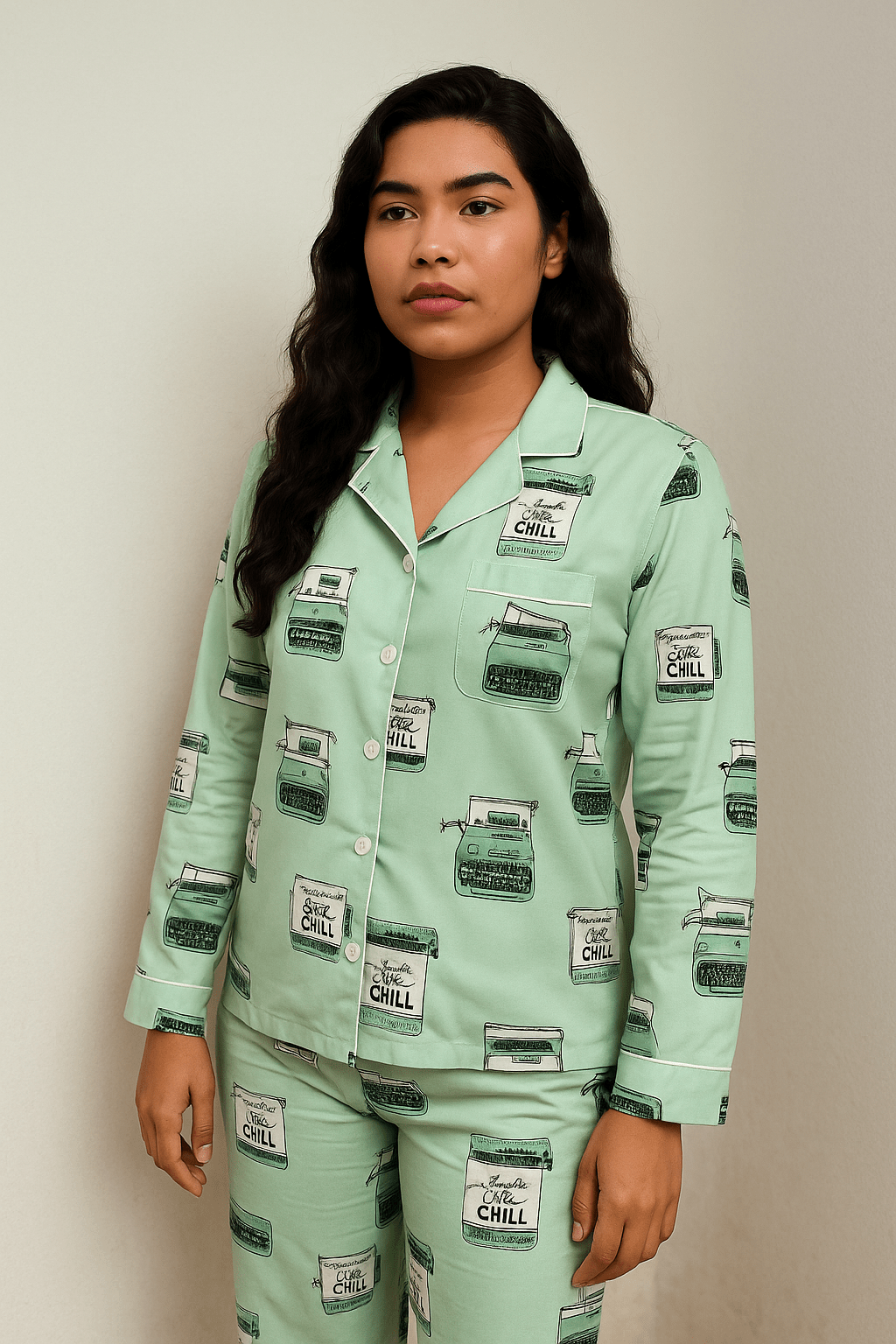 Quarantine Pj Set (Half Sleeves) - Comfy Nights